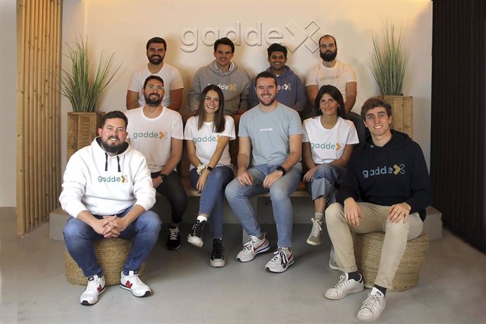 El equipo de Gaddex en sus oficinas de Barcelona