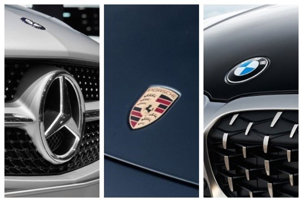 Archivo - Mercedes-Benz, Porsche y BMW
