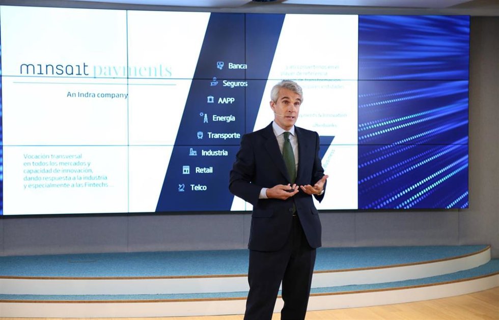 El director general de Indra, Borja Ochoa