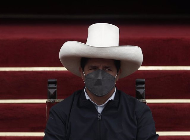 El presidente peruano, Pedro Castillo