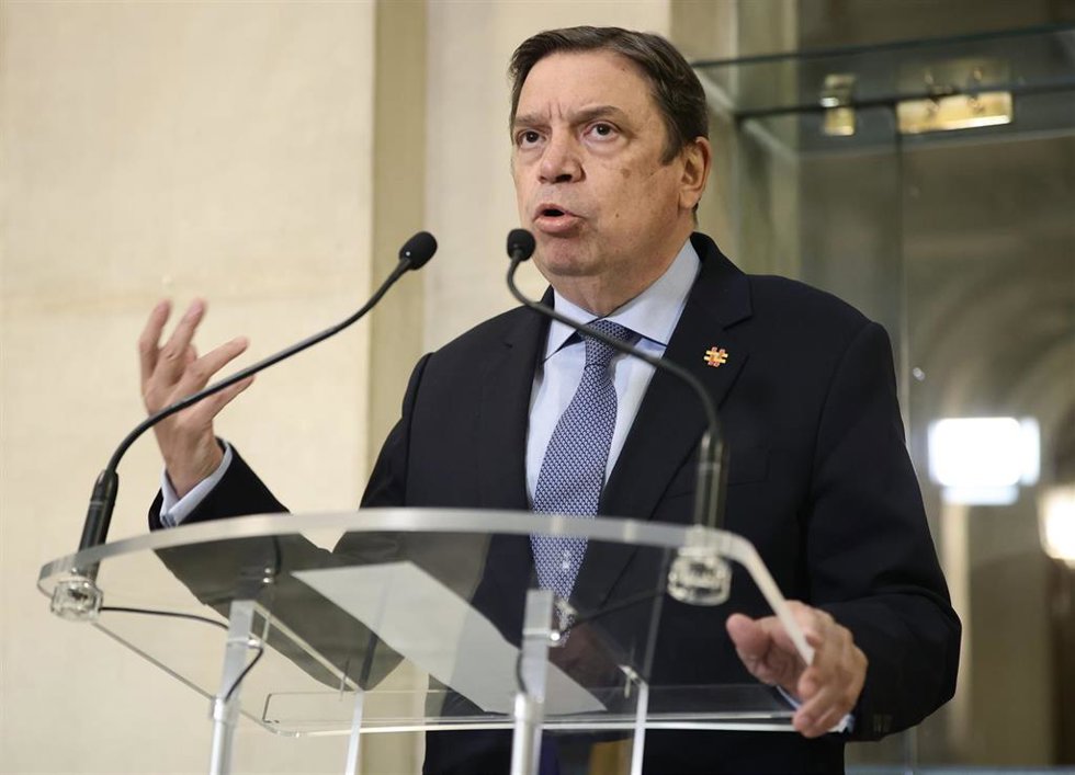 El ministro de Agricultura, Pesca y Alimentación, Luis Planas.