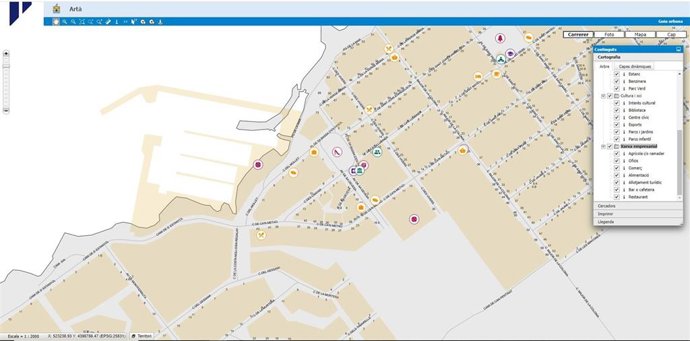 El Consell de Mallorca colabora en la implementación de un servicio estatal de geocodificación de direcciones.