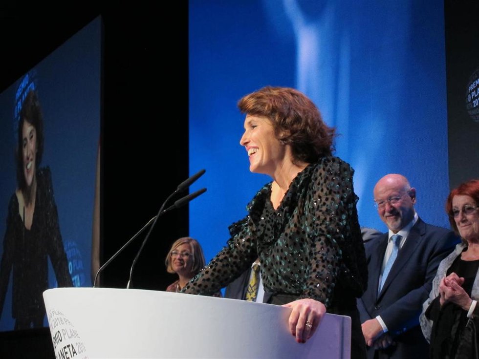 Archivo - Ayanta Barilli, finalista del Premio Planeta 2018.                         
