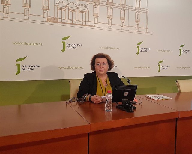 Archivo - La vicepresidenta segunda  de la Diputación de Jaén, Pilar Parra.