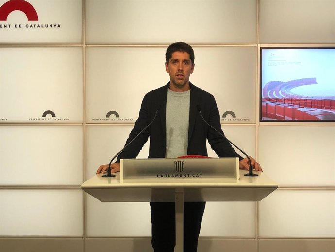 El portaveu dels comuns al Parlament, David Cid
