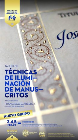 Cartel de los talleres