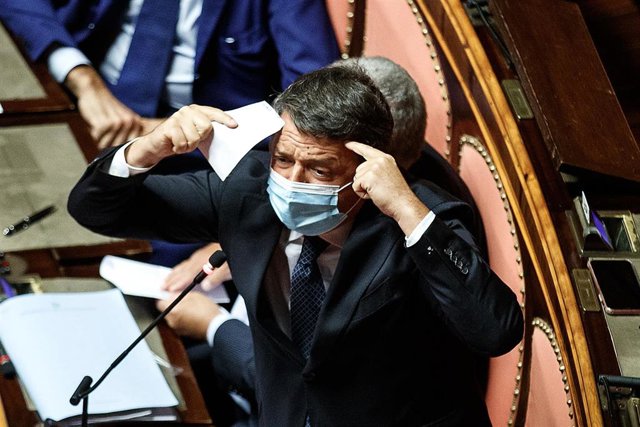 Archivo - El líder de Italia Viva, Matteo Renzi. 
