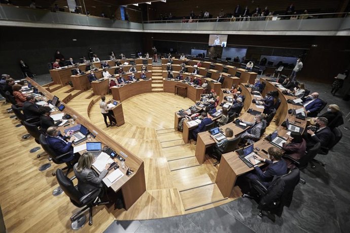 El Parlamento de Navarra celebra el Debate sobre el Estado de la Comunidad Foral