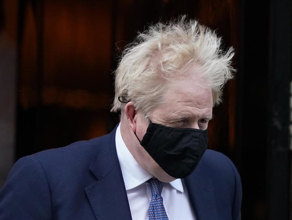 El primer ministro de Reino Unido, Boris Johnson. 