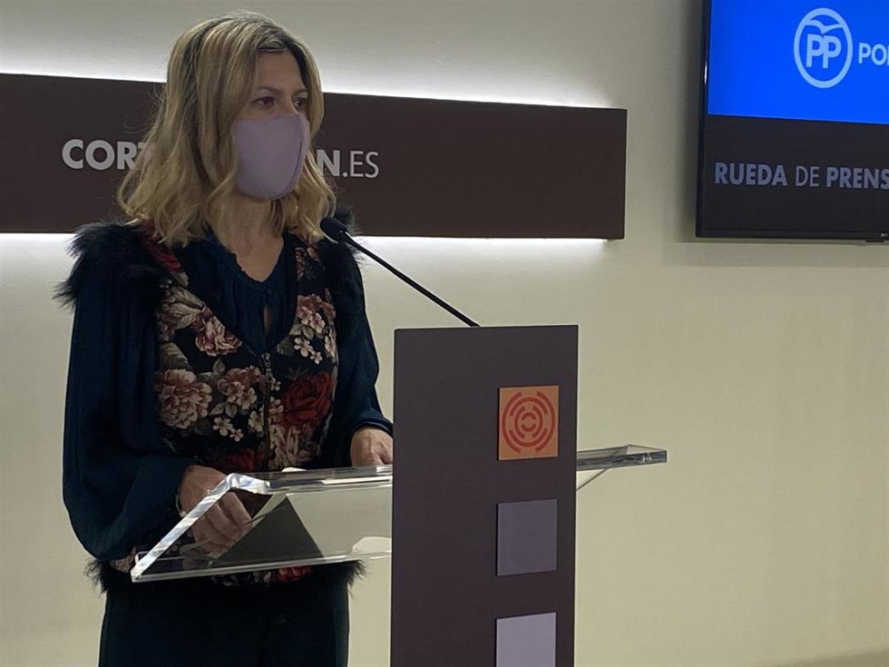 La portavoz del PP, Mar Vaquero.