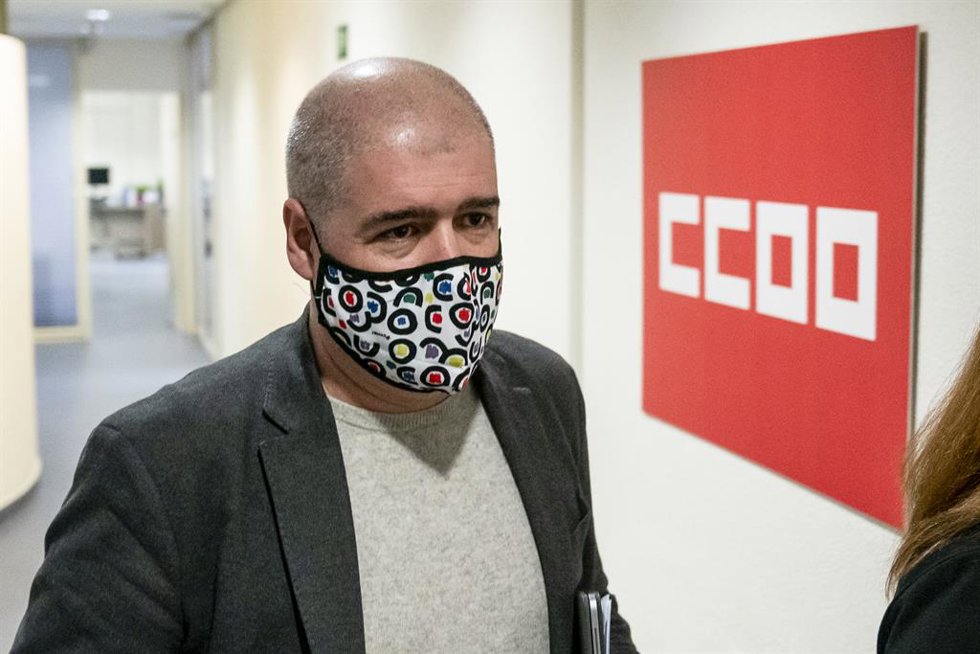 El secretario general de CCOO, Unai Sordo.