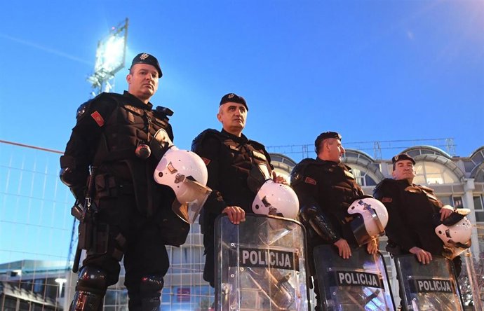 Agentes de la Policía de Montenegro (imagen de archivo).
