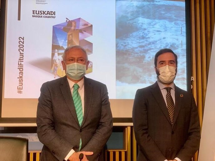 Presentación de la presencia de Euskadi en Fitur.