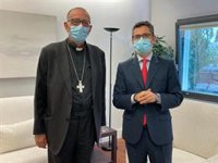 El cardenal Omella se reunirá este martes con el ministro de Presidencia, Félix Bolaños, en Madrid