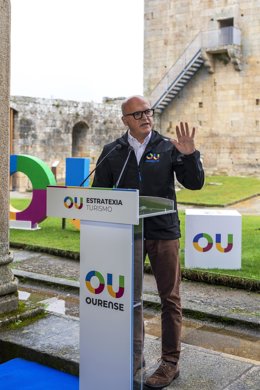 Archivo - El presidente de la Diputación de Ourense, Manuel Baltar