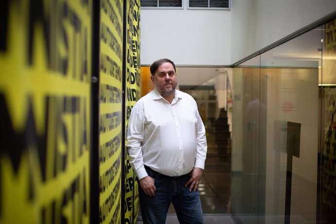 El líder de ERC, Oriol Junqueras, en una imagen de archivo.