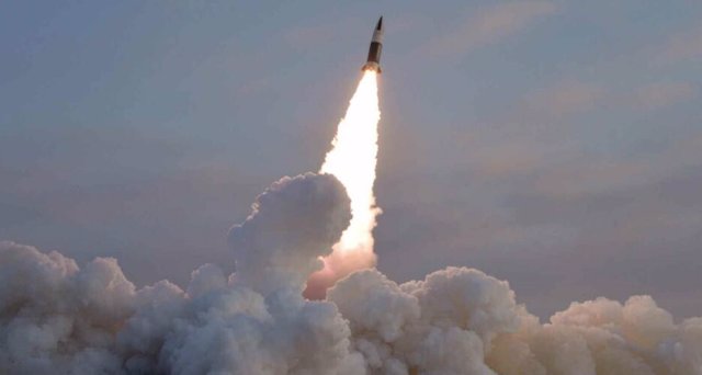 Misil táctico de corto alcance lanzado por Corea del Norte
