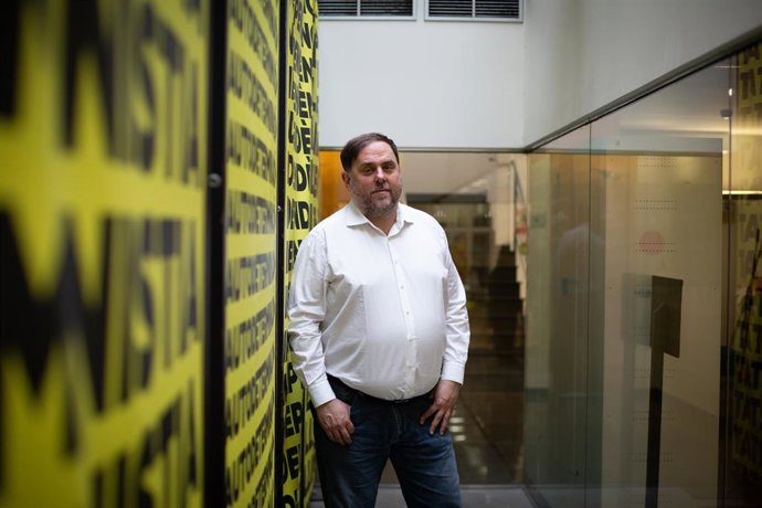 El líder d'ERC, Oriol Junqueras, en una imatge d'arxiu.