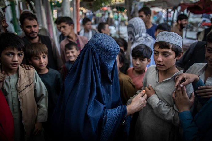 Archivo - Mujer afgana