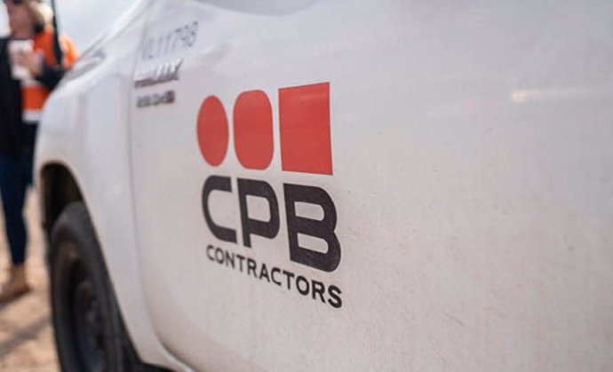 Vehículo de CPB Contractors, filial de Cimic (ACS)