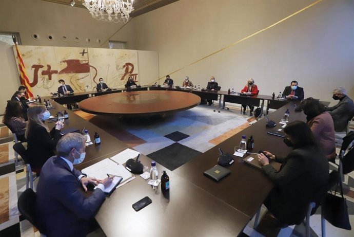 Reunión del Consell Executiu del martes 18 de enero.