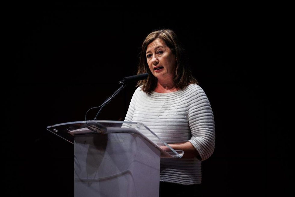 La presidenta del Govern, Francina Armengol, interviene en la presentación del a