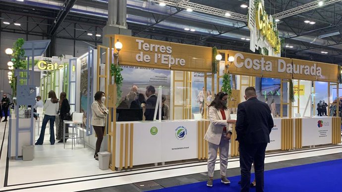 Espacio de la Costa Daurada y las Terres de l'Ebre (Tarragona) en Fitur).
