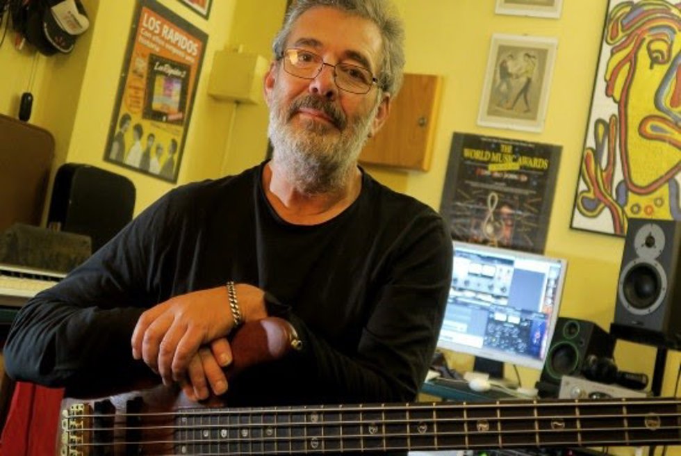 El músico Antonio Fidel en un imagen promocional