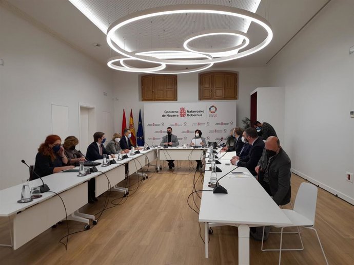 El consejero Santos preside la creación del Consejo Navarra de Justicia,