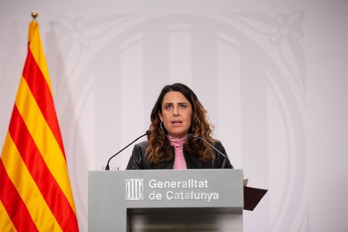 La portavoz del Govern, Patrícia Plaja.