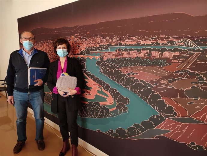 Celia Sanz y Ánge Sáinz, concejales del PP en Logroño