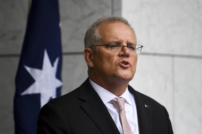 El primer ministro australiano, Scott Morrison. 