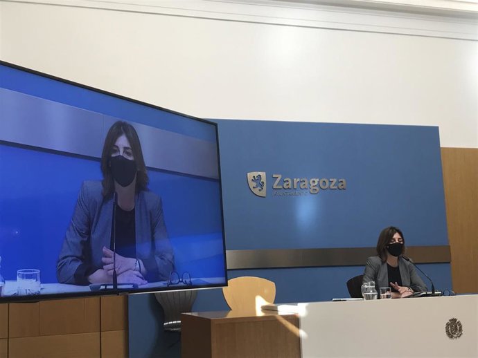 La concejal delegada de Vivienda del consistorio zaragozano, Carolina Andreu