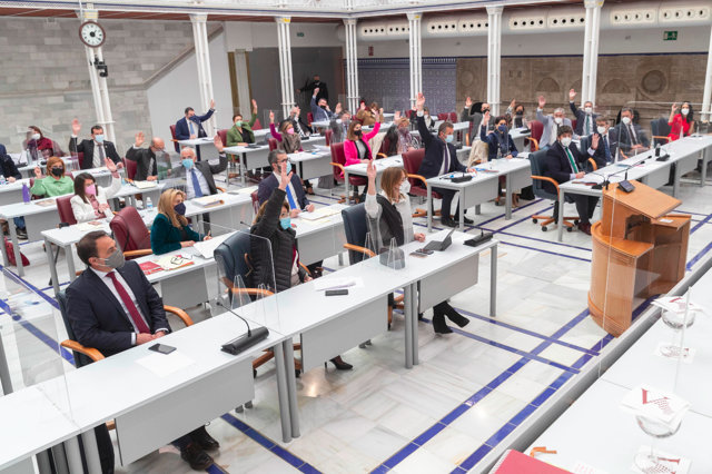 Pleno de la Asamblea Regional de Murcia