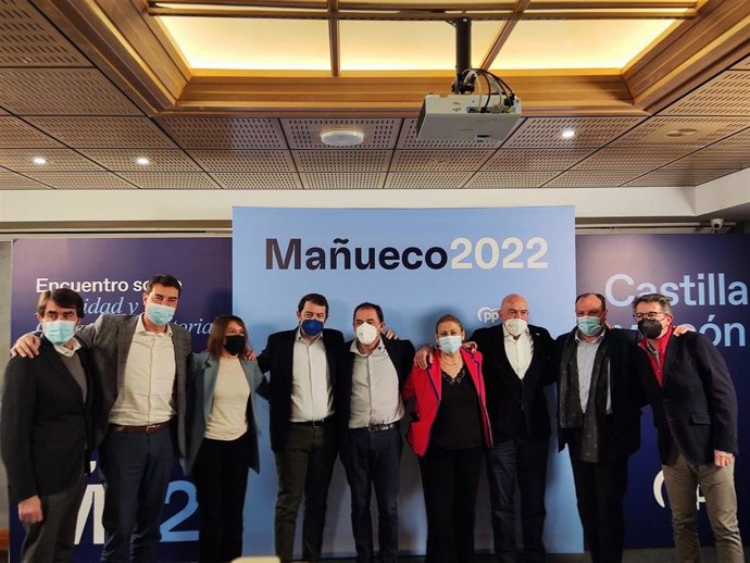 Mañueco en su intervención en Soria en el primer 'Encuentro popular'