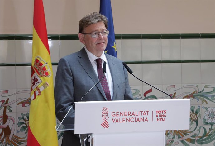 Archivo - Arxiu - El president de la Generalitat, Ximo Puig, a Castelló