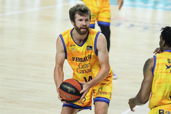 Archivo - John Shurna, jugador del Gran Canaria