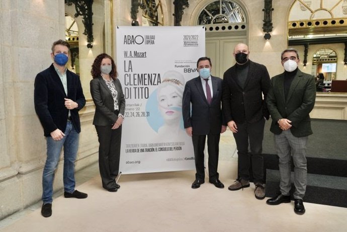 ABAO Bilbao Opera estrena 'La clemenza di tito', la última ópera de Mozart.
