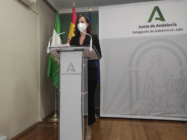 La delegada del Gobierno andaluz en Jaén, Maribel Lozano.