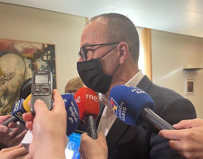 El consejero de Educación del Gobierno de Aragón, Felipe Faci