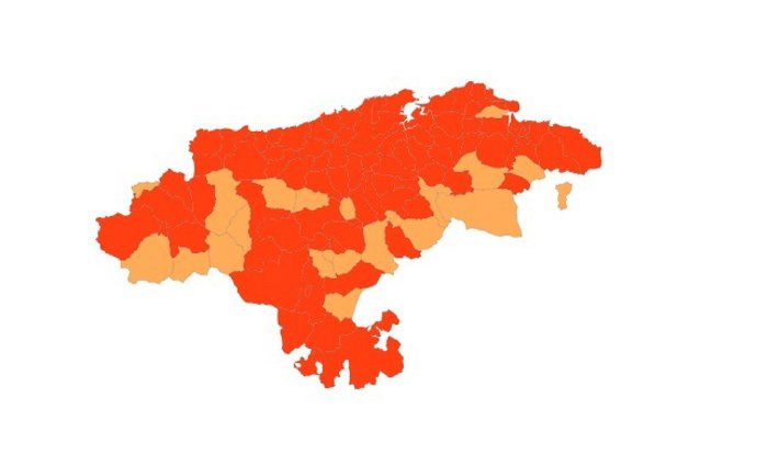 Mapa del semáforo Covid actualizado el 18 de enero de 2022