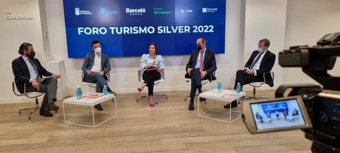 Foro Turismo Silver 2022, organizado en Madrid por Turismo de Canarias y la consultora de comunicación, marketing digital y asuntos públicos Llorente y Cuenca en el marco de la semana de Fitur