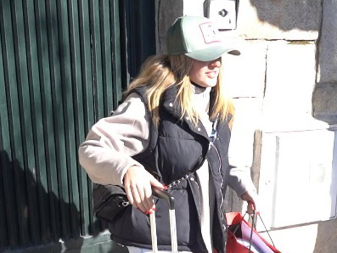 Archivo - ROCÍO FLORES SALE DE CASA DE JOSÉ ORTEGA CANO