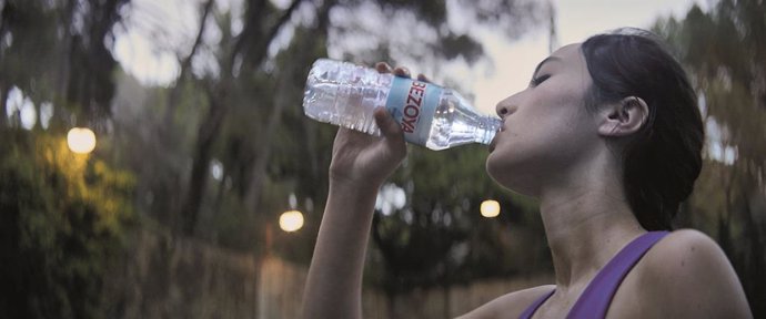 Botella de agua de Bezoya