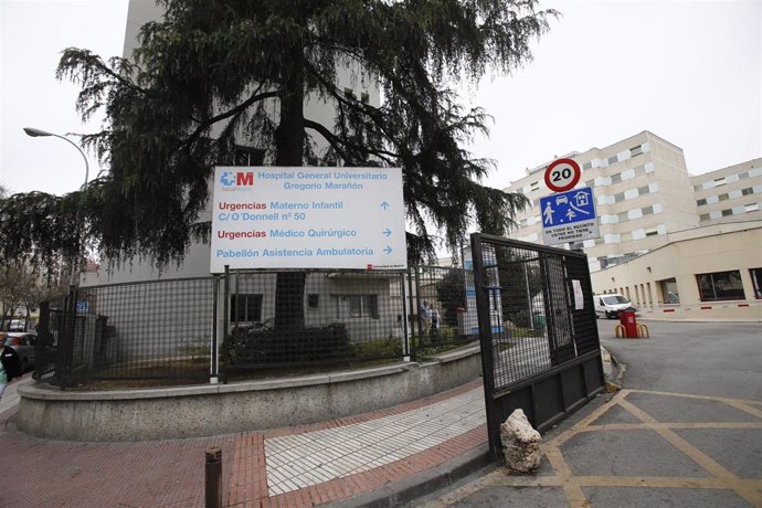 Archivo - Urgencias Materno Infantil del Hospital Gregorio Marañón en Madrid
