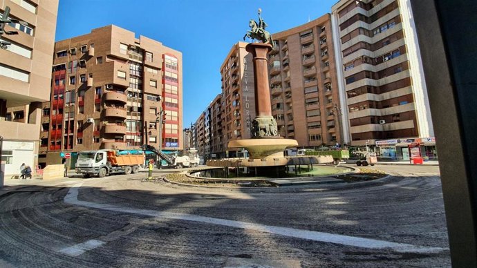Plaza del Óvalo de Lorca