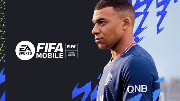 FIFA Mobile, con el futbolista Kylian Mbappé en la portada.