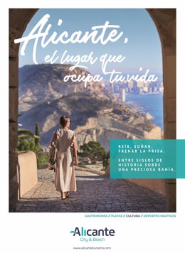 El Ayuntamiento de Alicante se presenta este miércoles en Fitur como "el lugar que ocupa tu vida"