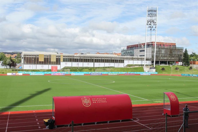 Archivo - Training ground during the training of Spanish National Soccer Team at Ciudad del Futbol Las Rozas on Jun 20, 2021 in Las Rozas, Madrid, Spain.