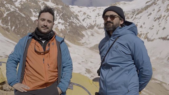 Preparativos de 'La sociedad de la nieve' en los Andes